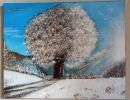 arbre sous la neige
