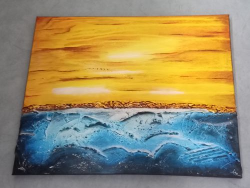 couche sur la mer